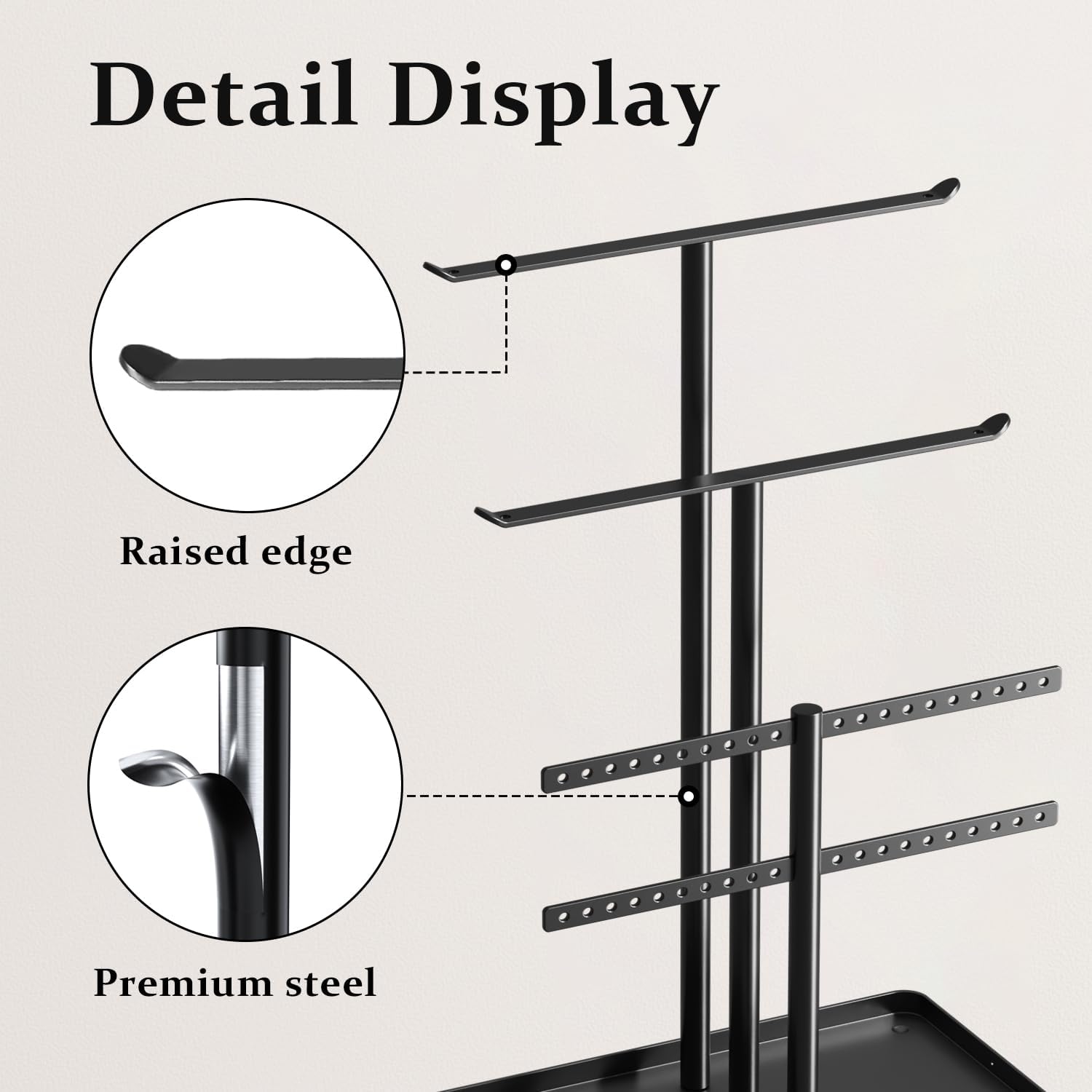 Jewelry Stand, Jewlery Holder, Jewlery Organizer, Jewelry Hanger-14.5 Jewelry Stand, Jewlery Holder, Jewlery Organizer, Jewelry Hanger-14.5